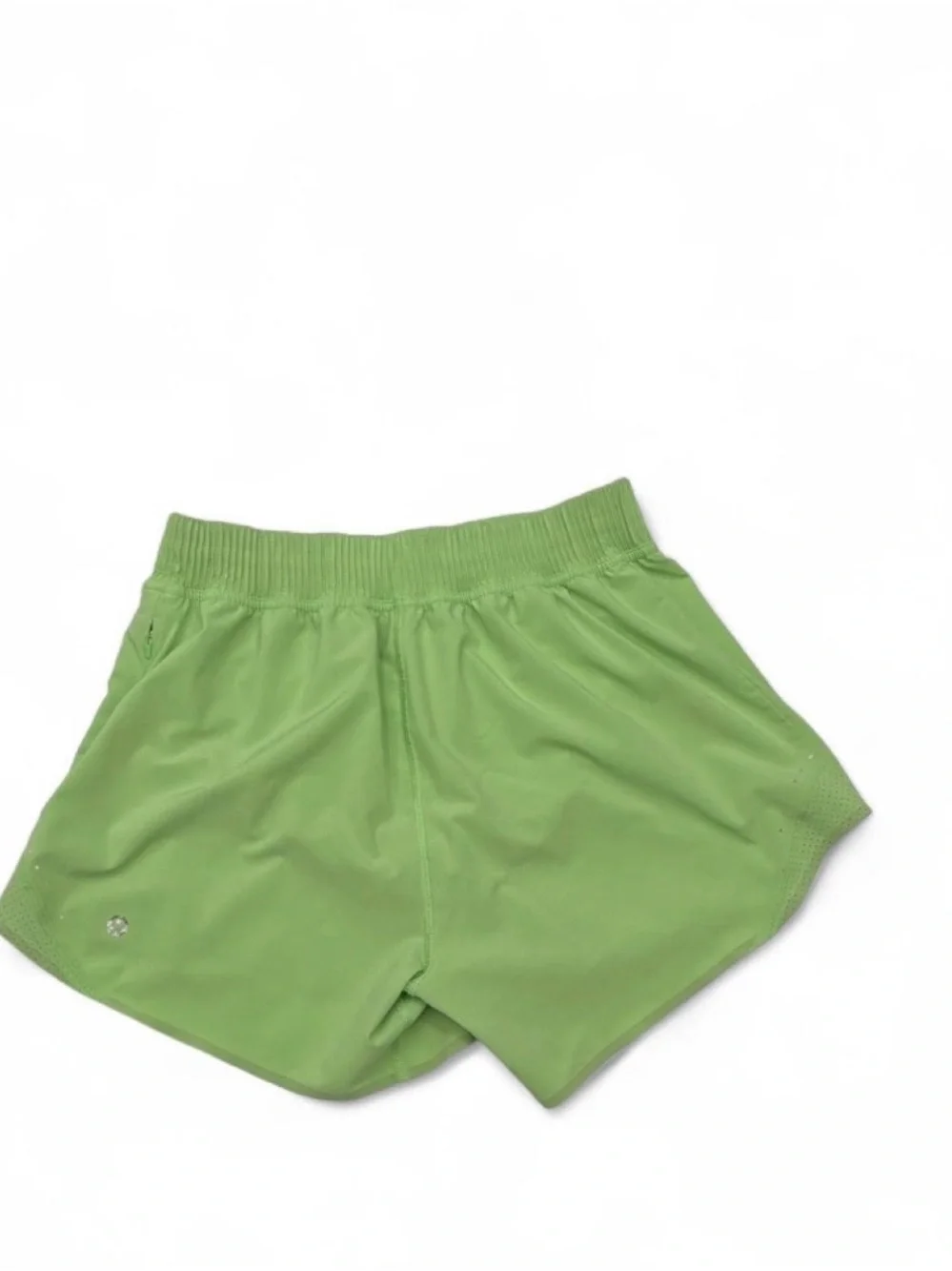 Lululemon Hotty Hot High Rise Short 4” Special Edition Scream Green Light  Size